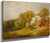 Autumn Landscape With Shepherd Dog And Sheep by Jasper Francis Cropsey