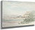 Coast Scene Verso Coast Scene by David Cox