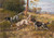 English Setters In Field by Edmund Henry Osthaus