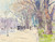 Lafayette Park Washington Dc by Childe Hassam