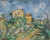 Maison Maria With A View Of Château Noir by Paul Cezanne