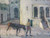 Man Leading A Donkey In Front Of The Palais De Justic Tangier by Henry Ossawa Tanner