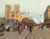 Notre Dame De Paris Vue Du Quai De Montebello by Eugene Galien Laloue