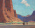 Riders In Canyon De Chelly by Edgar Payne