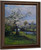 Fruit Trees In Blossom By Johan Krouthen