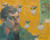Self Portrait With Portrait Of Emile Bernard (Les Miserables) by Emile Henri Bernard