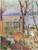 Garden By The Sea In St Tropez By Henri Lebasque By Henri Lebasque