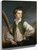 Charles Collyer As A Boy With A Cricket Bat by Francis Cotes