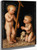 Lucas Cranach The Elder Infant Jesus And John The Baptist As Child by Lucas Cranach The Elder