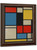 Piet Mondrian Composition In Blue Red And Yellow Lithograph In Colours by Peit Mondrian