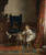 Portrait Of Clara Hall (The Tea Party) by Eastman Johnson