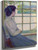 Woman Looking Out A Window (Portrait Of Am Hooey) 1895 by John La Farge
