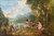 Pilgrimage To Cythera So Called The Embarkation For Cythera by Jean Antoine Watteau