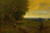 Shepherd And Flock At Sunset by George Inness