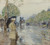 Rainy Day On The Avenue by Childe Hassam