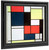 Tableau No 2 With Red Blue Black And Gray by Peit Mondrian