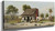 Rustic Cabin Scene by William Aiken Walker Rustic Cabin Scene by William Aiken Walker