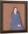 Girl In A Blue Dress By Gwen John