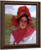 Girl In A Red Bonnet By Edward Potthast