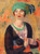 Girl In Green Turban By William James Glackens  By William James Glackens