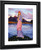 Girl Standing By A Lake By James Dickson Innes
