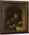 Girls With A Copybook, Within A Stone Arch By Godfried Schalcken