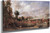 The Opening Of Waterloo Bridge Canaletto