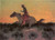 Against The Sunset Frederic Remington