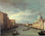 Entrance To The Grand Canal Looking East Canaletto