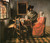 Lady With Two Gentlemen Johannes Vermeer