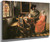 Lady With Two Gentlemen Johannes Vermeer