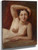 Half Figure Of A Female Nude Reclining By William Etty By William Etty