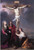 Christ On The Cross With The Virgin Saint John And Mary Magdalene by Bartolome Esteban Murillo