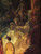 Gathering Near The Fountain Of Neptune Detail by Antoine Watteau