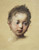 Head Of A Child In Face By Rosalba Carriera By Rosalba Carriera