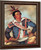 Ha Tchoo Tuc Knee Snapping Turtle A Half Breed by George Catlin