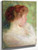 Head Of A Woman by Edward Henry Potthast