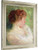 Head Of A Woman by Edward Henry Potthast