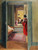 Interior With Woman In Red by Felix Valletton