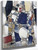 La Femme En Bleu by Fernand Leger