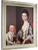 Mrs John Bannister And Her Son by Gilbert Stuart