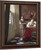 The Letter by Johannes Vermeer