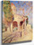 The Old Church At Cagnes by Guy Rose