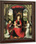 The Virgin And Child With Angels by Hans Memling