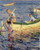 Two Boys In A Boat by Frank W Benson