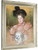 Woman In A Raspberry Costume by Mary Cassatt Woman In A Raspberry Costume by Mary Cassatt