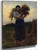 In The Fields, Evening By Jules Adolphe Breton