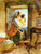 Italian Woman With A Child By A Window By Karl Pavlovich Brulloff, Aka Karl Pavlovich Bryullov By Karl Pavlovich Brulloff