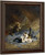 Kittens Playing In The Hay By Julius Adam By Julius Adam