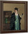 Lady In A Green Dress By George Henry, R.A., R.S.A., R.S.W.  By George Henry, R.A., R.S.A., R.S.W.